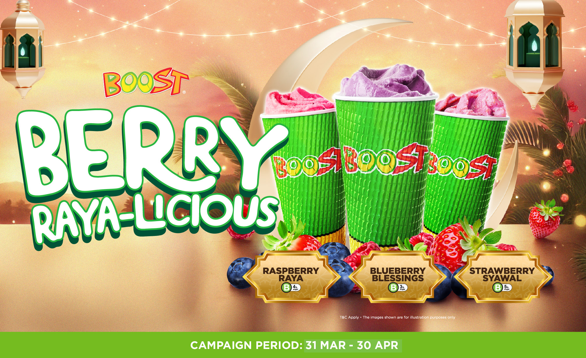 [Boost Juice Bars] Berry Raya-Licious